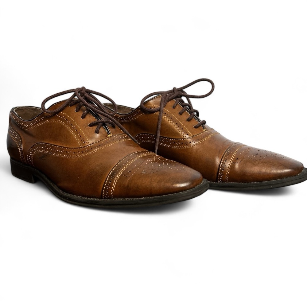 Giorgio Brutini - Men’s Brown Wingtip‎ Oxfords - Sz. 8.5